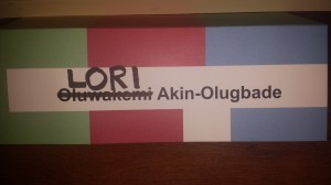 I changed my name to Lori because Oluwakemi is my legal name and very few people call me that