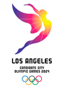 Olympic logo for Los Angeles 2024