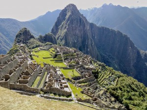 Machu Picchu and Hyuana mountain